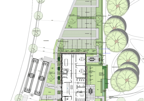 Zeichnung Bauvorhaben