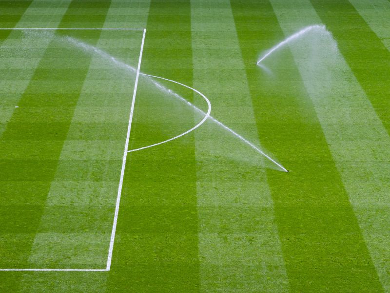 Sportplatzbewässerung, Fußballplatzbewässerung